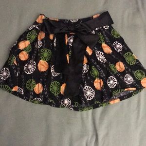 Fun summer skirt with silk wrapping belt